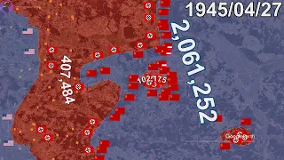 Battle of Berlin in 1 minute using Google Earth