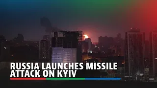 Russia launches missile attack on Kyiv, injuring 10 | ABS-CBN News