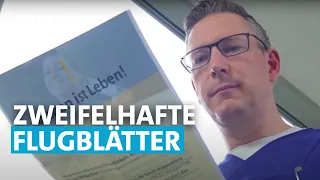 Ärger um Flyer gegen Corona | Zur Sache! Baden-Württemberg