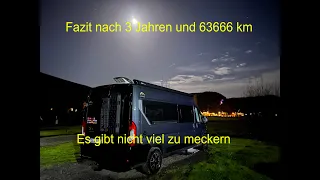 Fazit nach 3 Jahren und 63666 km mit unserem Mooveo 60EB