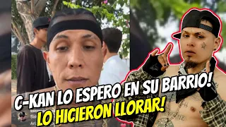 C-kan Espero A Menace Wp en Su Barrio "Lo Hicieron ll0rar En Tijuana"