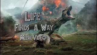 Jurassic World Fallen Kingdom | Life Finds A Way Music Video (Song By Mattel Action)