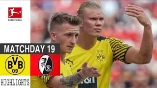 Borussia Dortmund - SC Freiburg 5-1 Highlights | Bundesliga - 2021/22