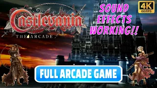 Castlevania The Arcade (2009) 4K/60FPS Full Game ENGLISH ALL SOUNDS WORKING! Konami LongPlay