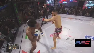 AFC 21 RAMEAU SOKOUDJOU VS JAMIE ABDALLAH LIGHT HEAVY WEIGHT TITLE