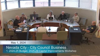 Nevada City - City Council Special Meeting May 1, 2024