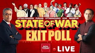 Exit Poll Results 2022 With Rajdeep Sardesai & Rahul Kanwal | Assembly Polls 2022 | India Today