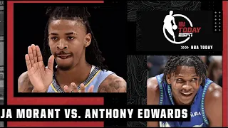 Anthony Edwards or Ja Morant 🧐Big Perk compares these two young stars | NBA Today