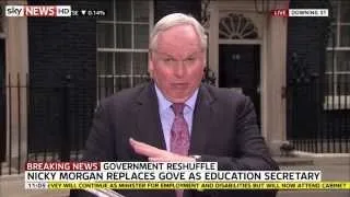 Sky's Adam Boulton Swallows A Fly On Air