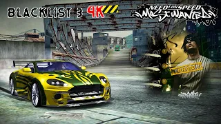 Need for Speed Most Wanted Blacklist 3: Ronald Mccrea (Ronnie) - 4K 60FPS
