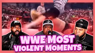 WWE most violent moments compilation (Reaction)