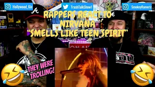 Rappers React To Nirvana "Smells Like Teen Spirit"!!! (Live Top Of The Pops 1991)