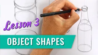 Learn How To Draw Pt 3: How To Use Simple Shapes To Draw Objects