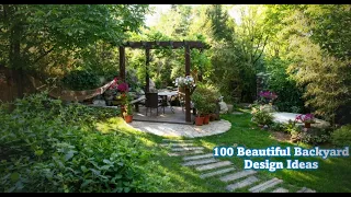 100 BEAUTIFUL BACKYARD DESIGN IDEAS