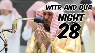 28 Ramadan 2020 | Sheikh Maher Al Muaiqly | Witr And Dua | Surah Duha 21 May