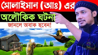 সোলাইমান আঃ এর অলৌকিক ঘটনা | আবু ত্বহা মুহাম্মদ আদনান | Abu Toha Adnan New Waz 2022 | Abu Toha Adnan