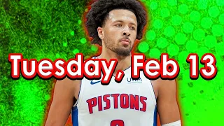 NBA DraftKings Picks + FanDuel Picks 2/13/2024