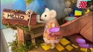 Bunny the toy mouse has to be strong. Pretend Play and Storytime For Kids And Adults