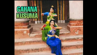 GAHANA KUSUMA || DANCE COVER VIDEO || KAVITA KRISHNAMURTI || HARIHARAN || MANI & MITA