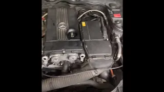 Mercedes-Benz m271 engine knocking noise on startup