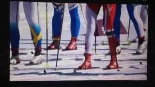 SOCHI 2014 - GULD 4x5KM DAMER STAFETT SAMMANDRAG