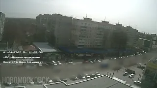 Timelapse 01-04-2022 - Новомосковск, Украина