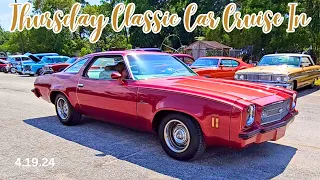 Thursday Classic Car Cruise In 4 18 24