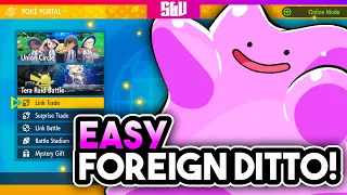 How to Get a Foreign Ditto In Pokemon Scarlet and Violet!