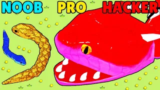 Snake Clash NOOB vs PRO vs HACKER
