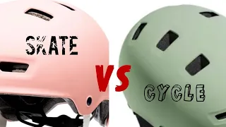 Bowl Helmets, Skate vs Cycle, any difference?