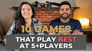 10 Board Games for 5 or More Players