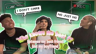 Who knows me best ? | best friend or boyfriend ?😨