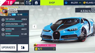 Asphalt 9 | 5* Bugatti Chiron 60fps  Gameplay