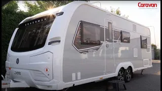 Clare reviews the stylish Coachman Acadia 660 Xtra caravan with an L-shaped lounge & rear fixed bed