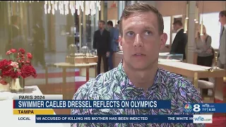 Swimmer Caleb Dressel reflects on Olympics