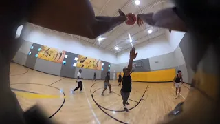 First person basketball session!