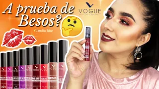 Funcionan? 🤔Labiales A PRUEBA DE BESOS 💋💋💋 | Reseña Vogue Cosmeticos