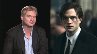 Christopher Nolan REACTS to Robert Pattinson as Batman (Exclusive)