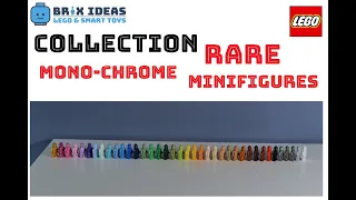 HUGE RARE MINIFIGURES COLLECTION: Monochrome Mono-Chrome