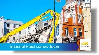 Imperial Hotel comes down