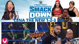 Friday Night Smackdown Reactions | John Cena and Roman Reigns finally come face to face