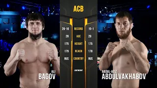 Али Багов vs. Абдул-Азиз Абдулвахабов 3 | Ali Bagov vs. Abdul-Aziz Abdulvakhabov 3 | ACB 89