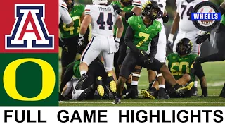 #3 Oregon vs Arizona Highlights | College Football Week 4 | 2021 College Football Highlights