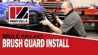 How to Install a Brush Guard on a Kawasaki Mule | Partzilla.com