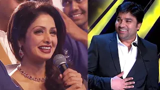 Ever Gorgeous Sridevi's Funny Counters To Mirchi Shiva's Ultimate Punches