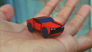 Handmade car /Easy paper car /paper model /art and craft /#handmadecar #handmadetoy #paper #diy