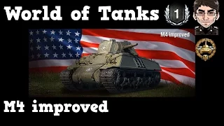 World of Tanks - M4 improved, neuer premium Tier 5 [deutsch | gameplay]