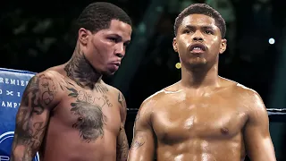 Gervonta Davis and Shakur Stevenson Training in the Gym Together