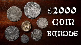 An INCREDIBLE £2000 Gold & Silver Hammered Coin Bundle