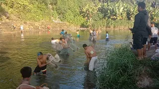 FISHING NET VIDEO - AMAZING REAL LIFE CAST NET FISHING IN THE RIVER INDONESIA ( Part 17 )